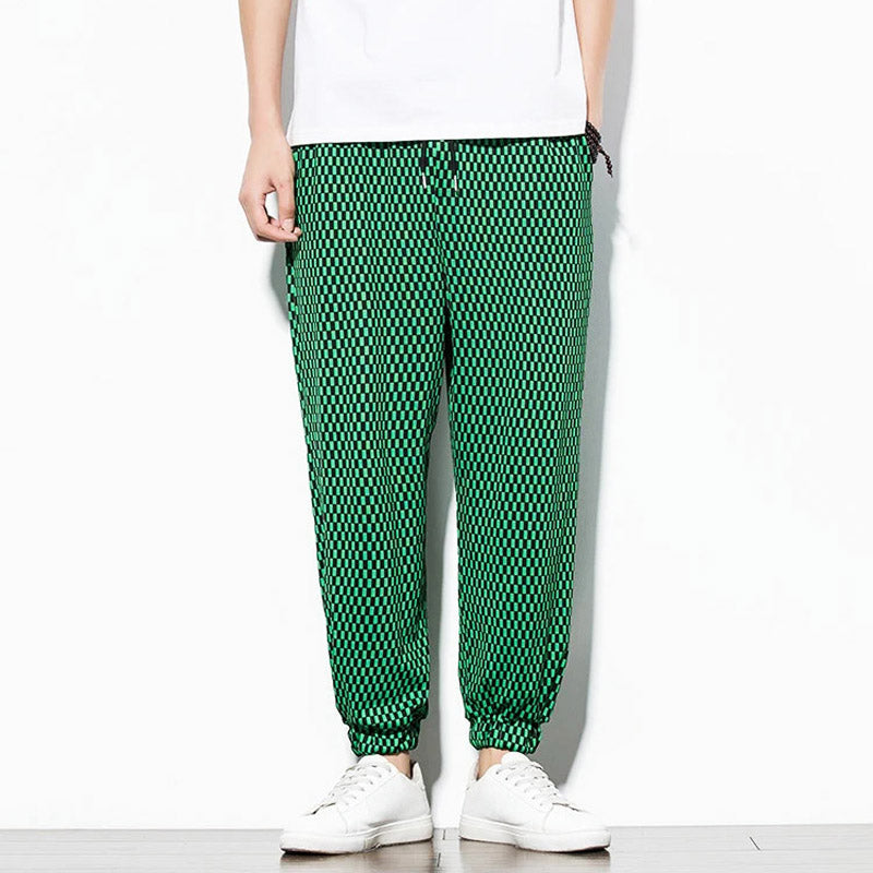 Woodley Checkered Relaxed Fit Jogger