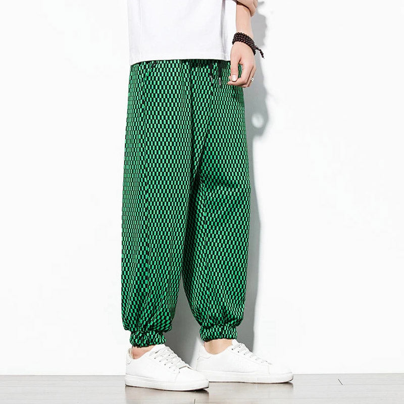 Woodley Checkered Relaxed Fit Jogger