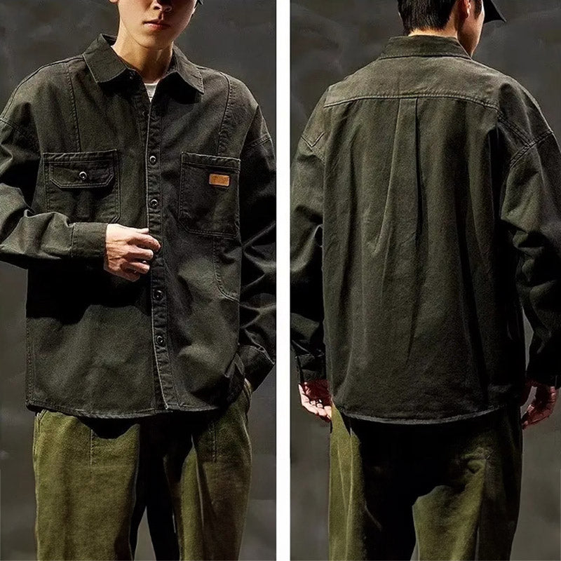 Forge Long Sleeve Cotton Work Shirt