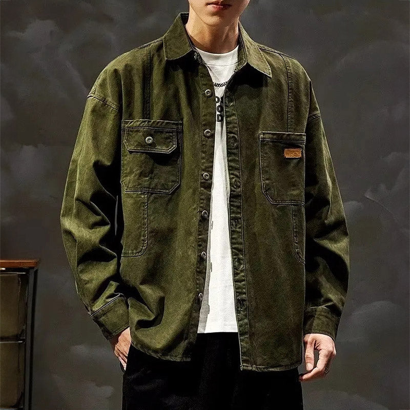 Forge Long Sleeve Cotton Work Shirt