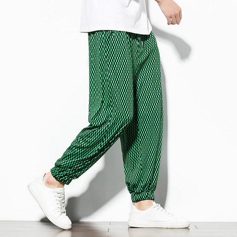 Woodley Checkered Relaxed Fit Jogger