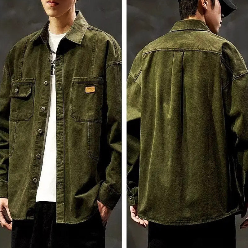 Forge Long Sleeve Cotton Work Shirt