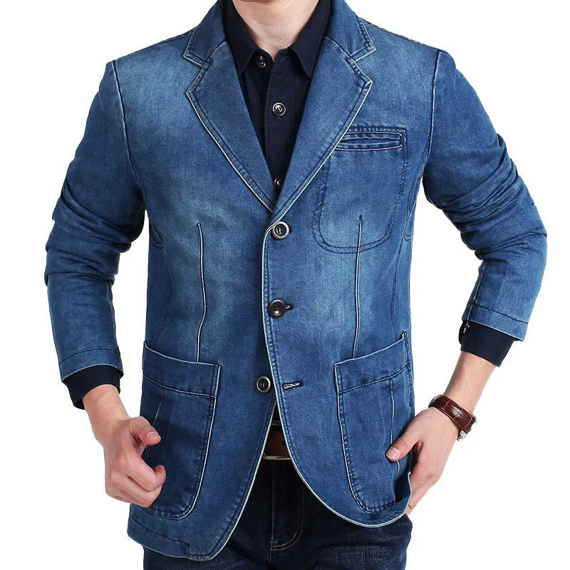 Saddle Ranch Denim Blazer