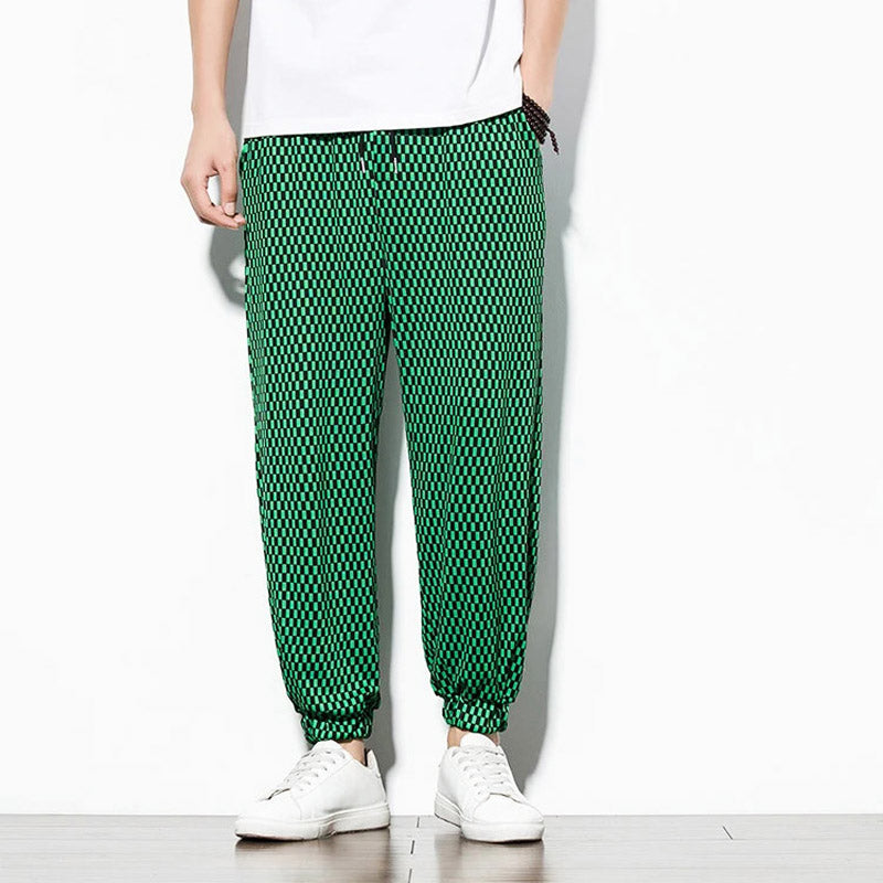 Woodley Checkered Relaxed Fit Jogger