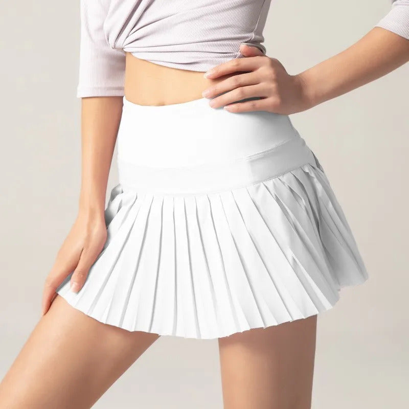 Advantage High-Rise Pleated Tennis Skirt