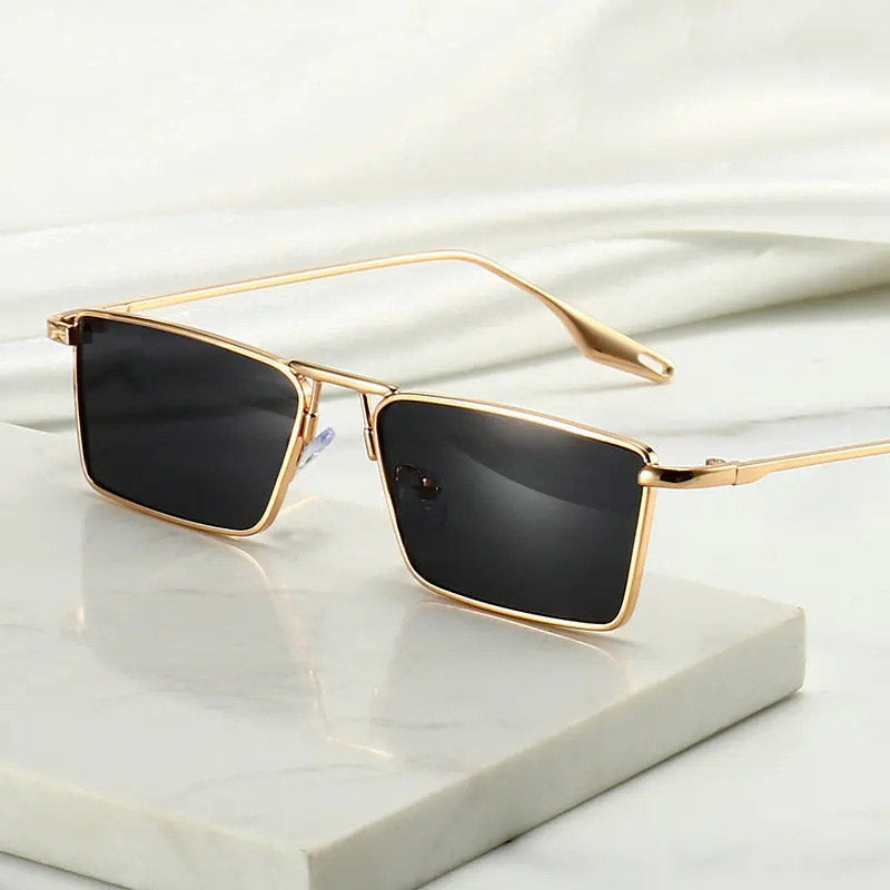 Pantheon Gold-Trimmed Sunglasses