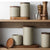 Mason Stoneware Canisters