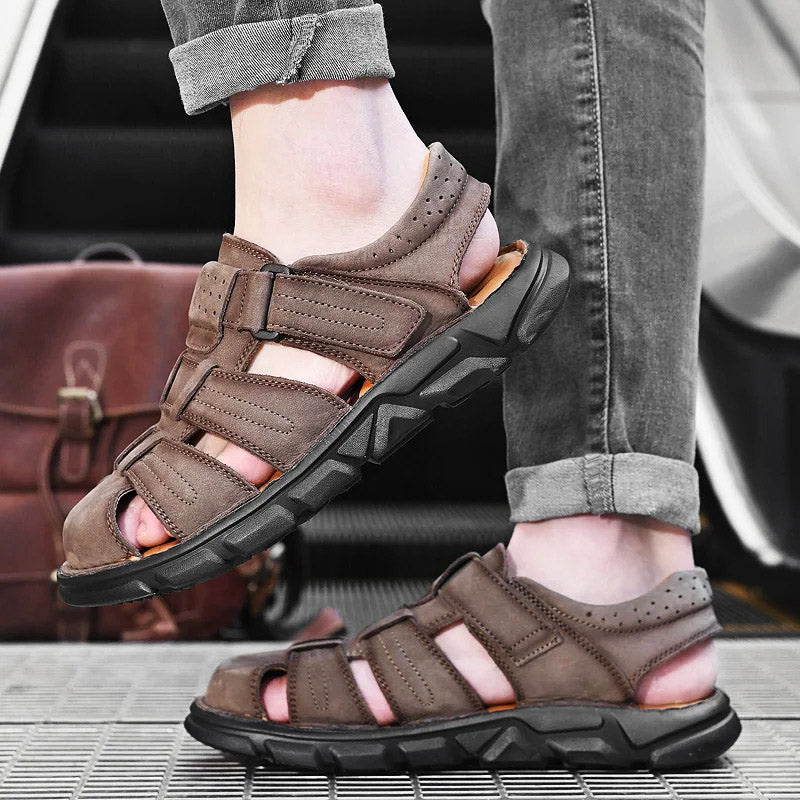 Abraham Genuine Leather Sandal