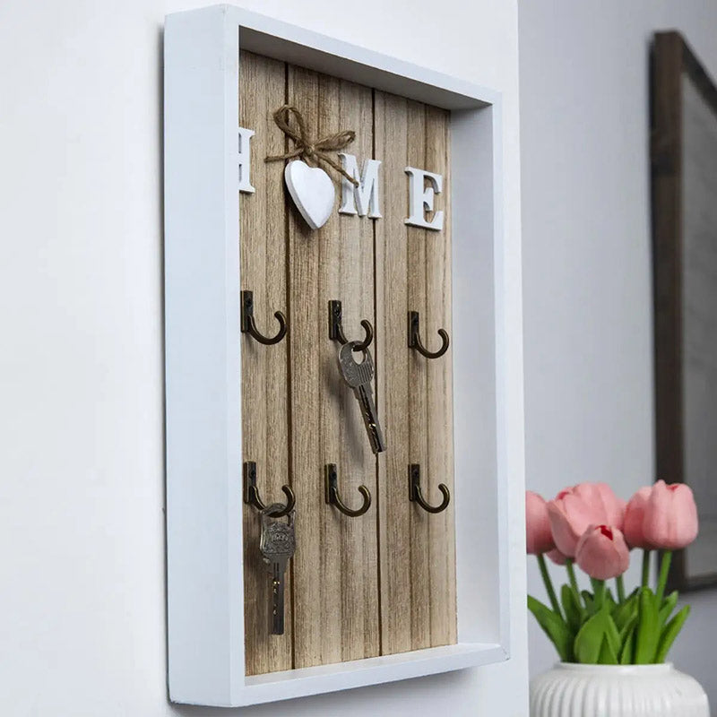 Wood Entryway Organizer