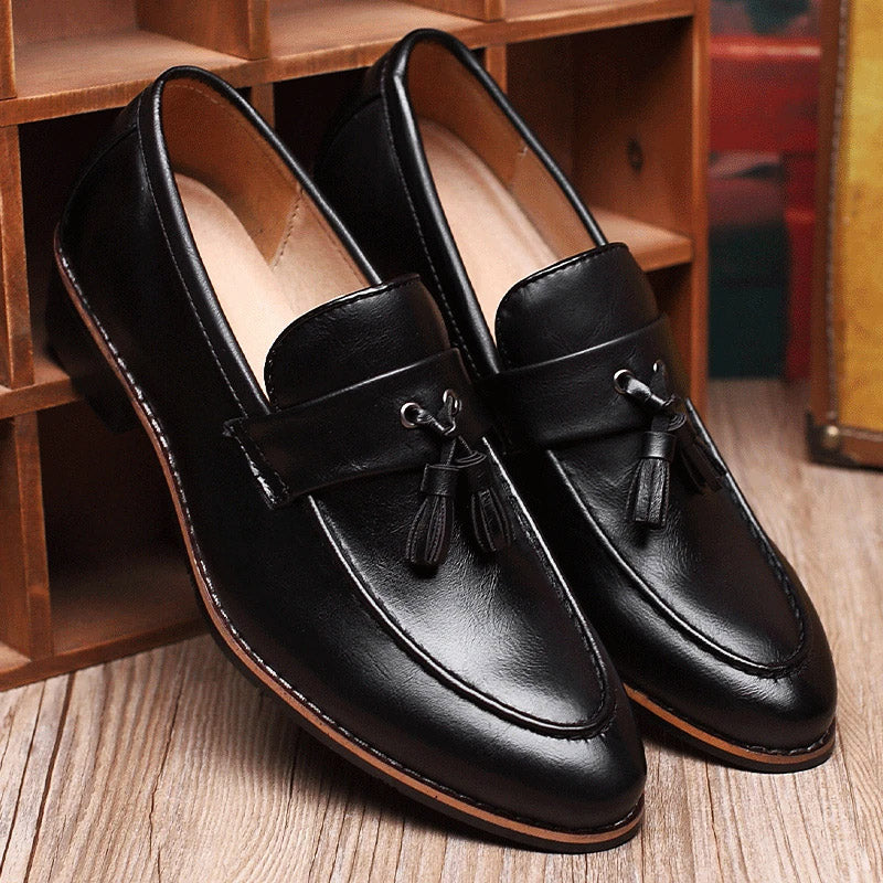 Vivaldo Leather Tassel Loafer