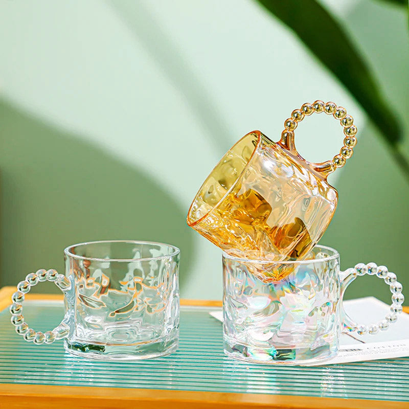 Sophia Pearl Handle Glass Mug