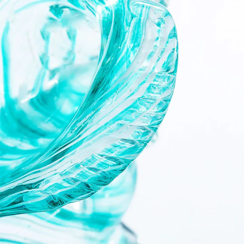 West Palm Hand Blown Glass Conch