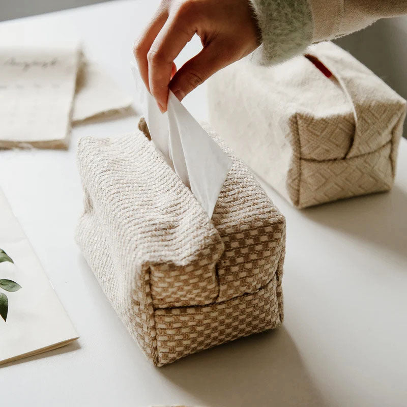Linen Tissue Cover