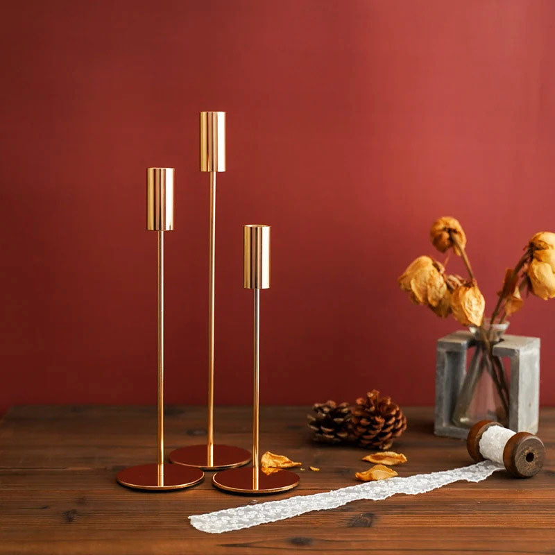 Simone Taper Candle Holder - Set of 3