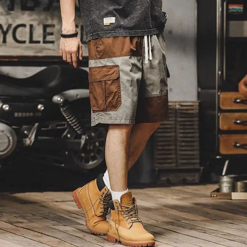 Patchwork Shorts