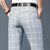 James Classic-Fit Stretch Plaid Suit Pant