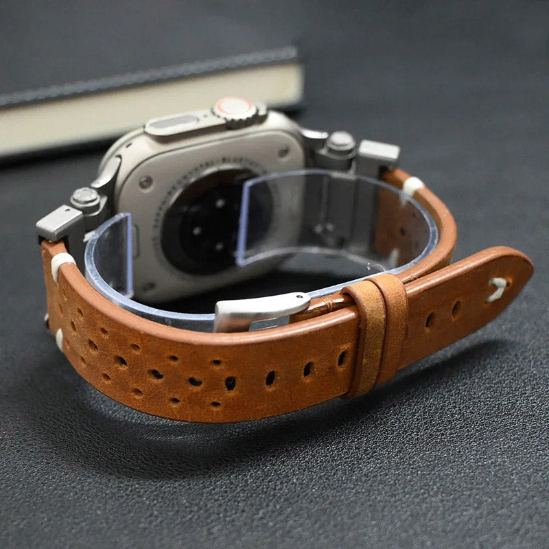 Marconi Genuine Leather Apple Watch Strap