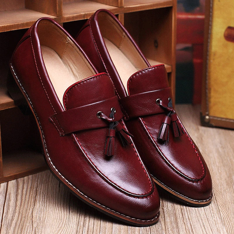 Vivaldo Leather Tassel Loafer