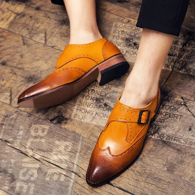 Bosco Brogue Dress Shoe