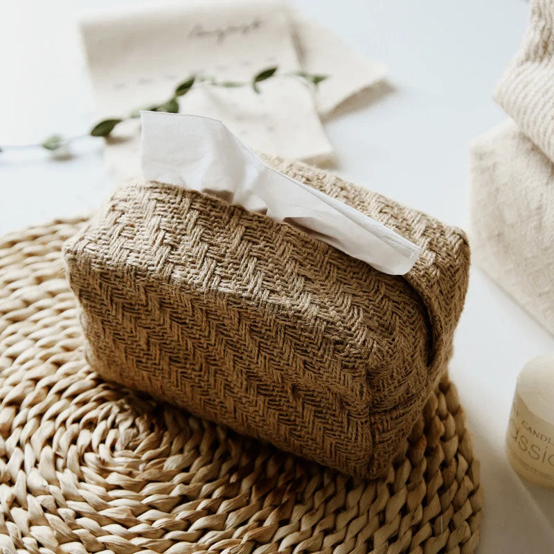 Linen Tissue Cover