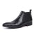 Toby Woven Leather Chelsea Boot