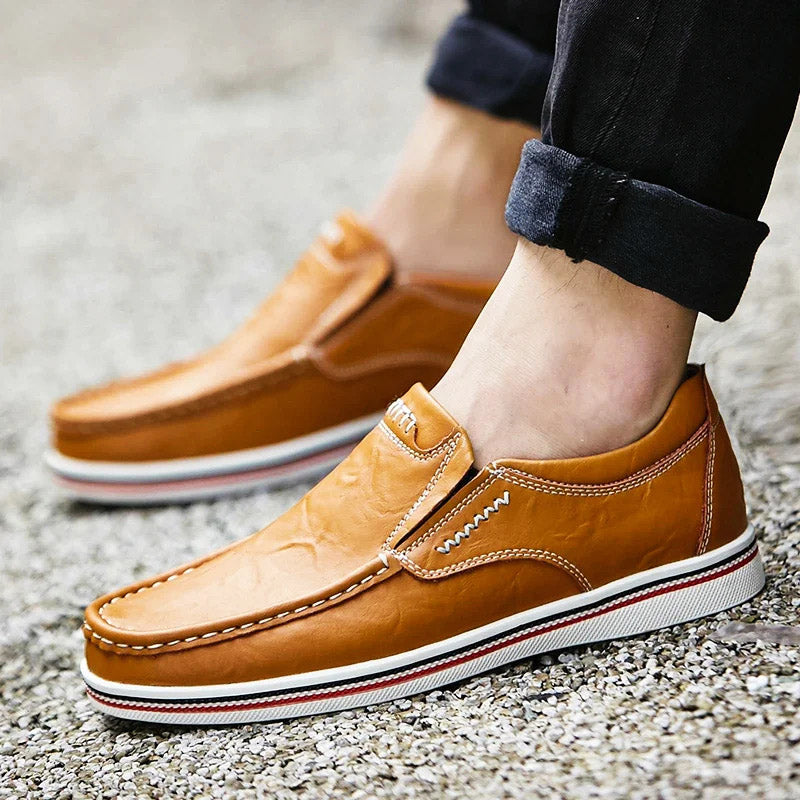 Deckhand Genuine Leather Loafers