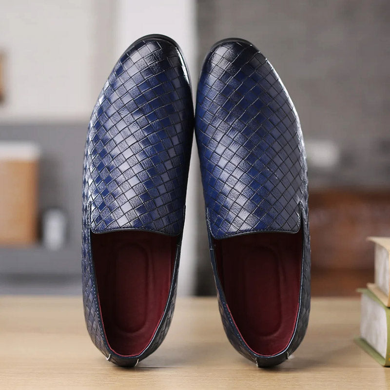 Paulo Woven Leather Loafer