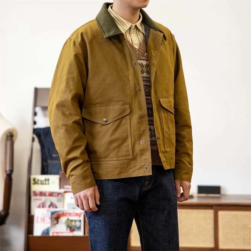 Waxed Coal Miner Jacket