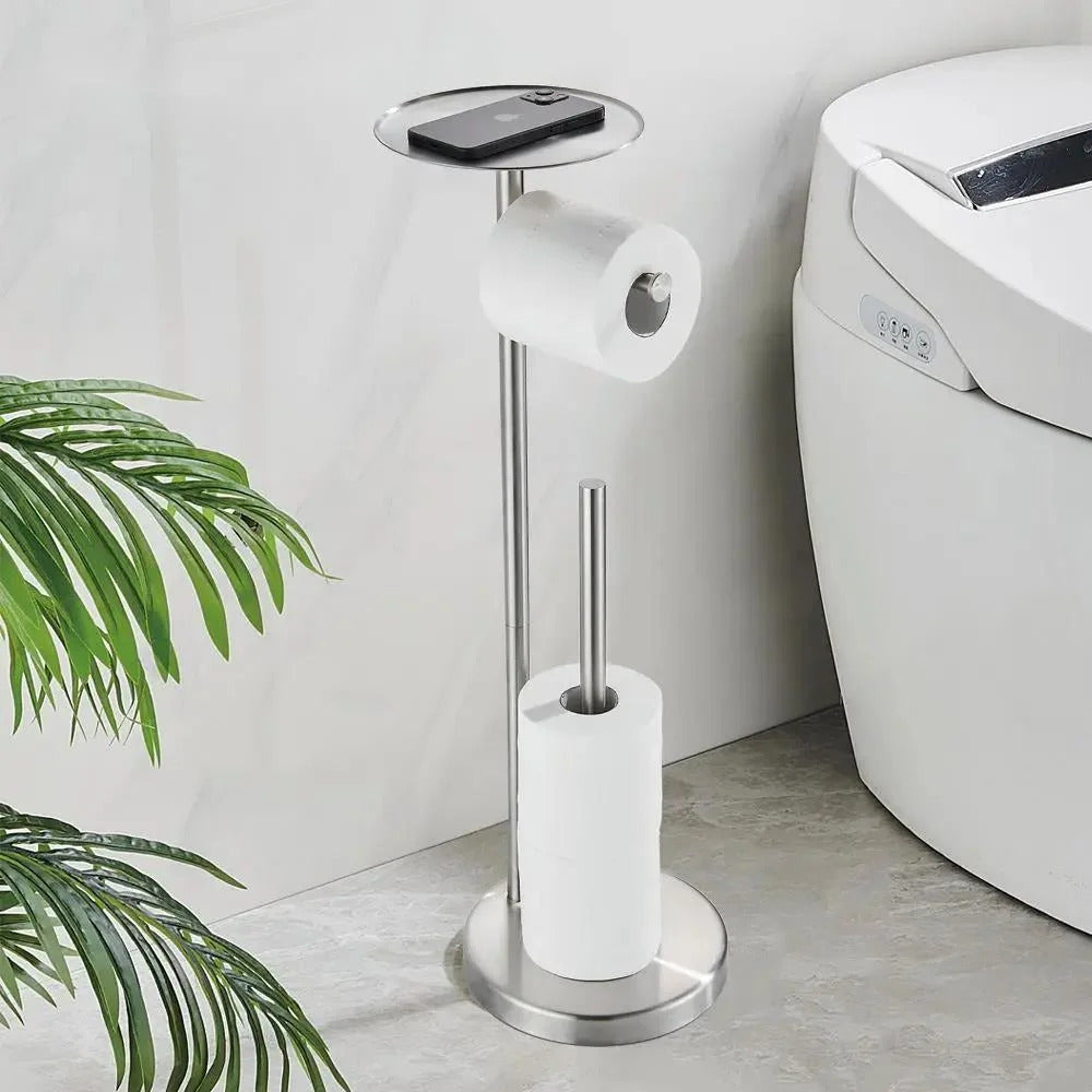 Freestanding Toilet Paper Holder