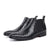 Toby Woven Leather Chelsea Boot