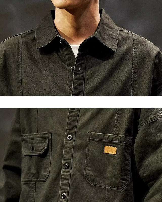 Forge Long Sleeve Cotton Work Shirt