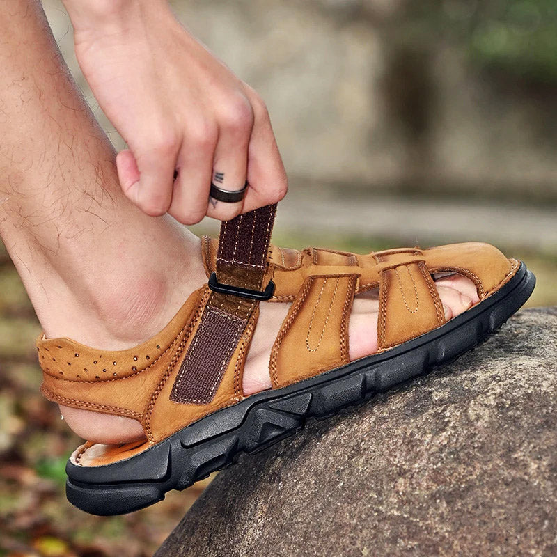 Abraham Genuine Leather Sandal