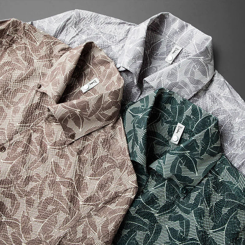 Dan Smith Moku Collection - Long Sleeve Button Up Shirt