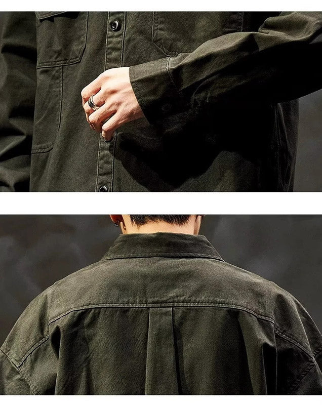 Forge Long Sleeve Cotton Work Shirt