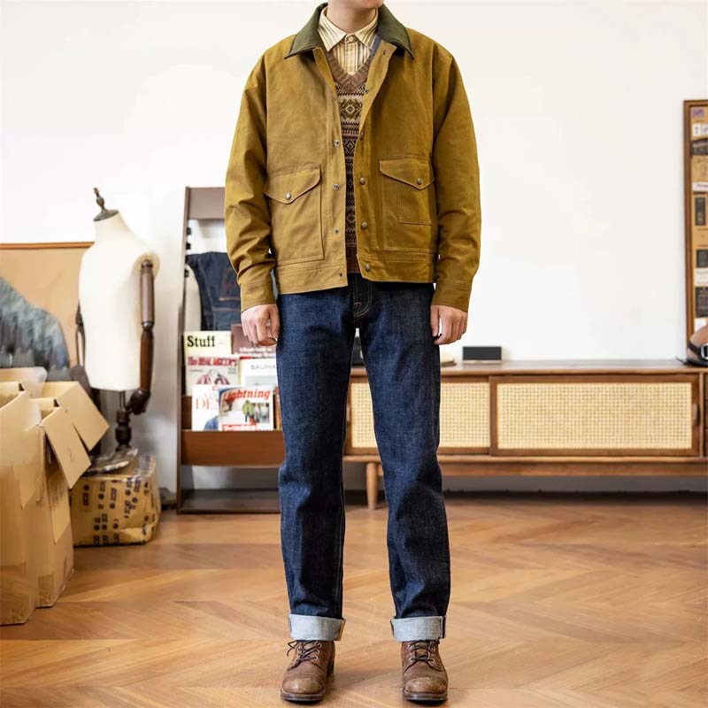 Waxed Coal Miner Jacket