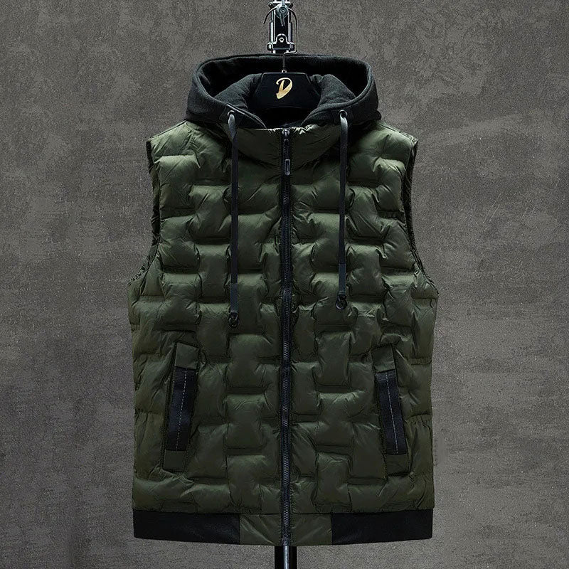Snowfall Hooded Puffer Vest