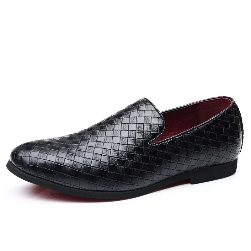 Paulo Woven Leather Loafer