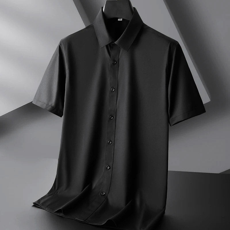 Professional Essentials Short Sleeve Button-Up