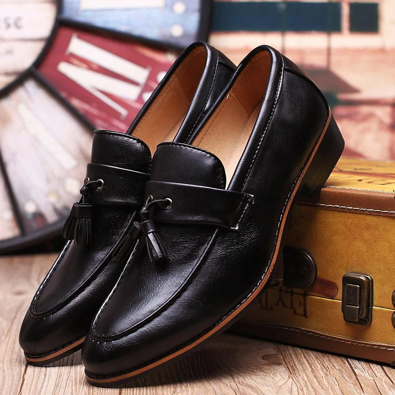 Vivaldo Leather Tassel Loafer