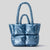 Saffiano Quilted Satin Tote