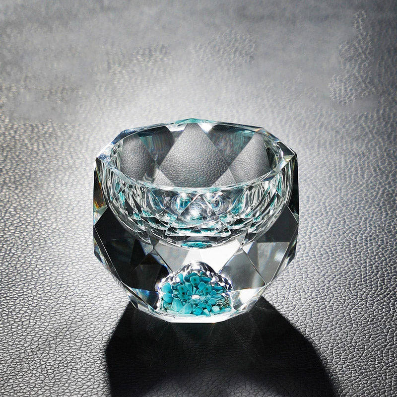 Diamond Cut Crystal Shot Glass