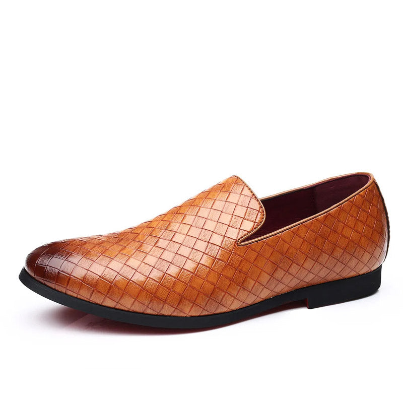 Paulo Woven Leather Loafer