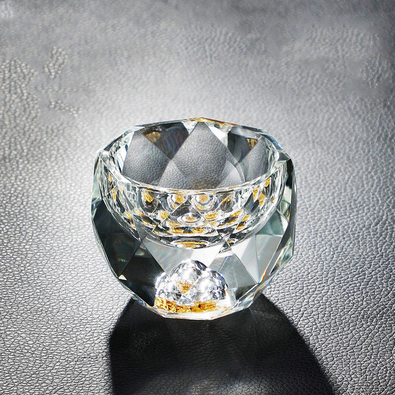 Diamond Cut Crystal Shot Glass