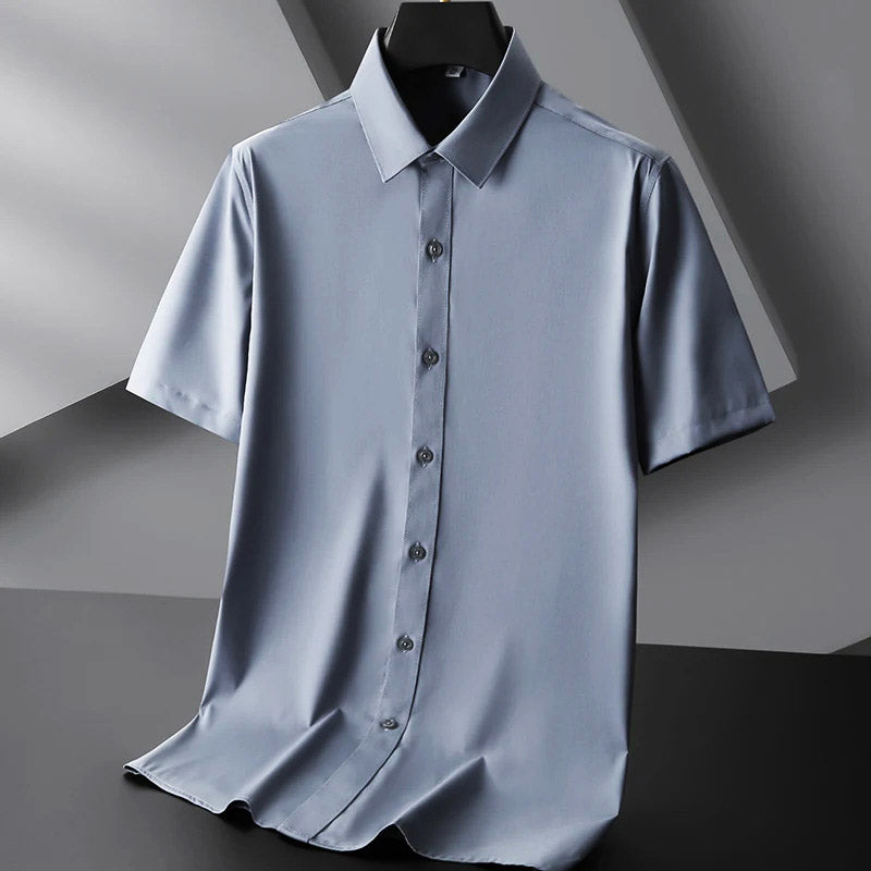 Professional Essentials Short Sleeve Button-Up