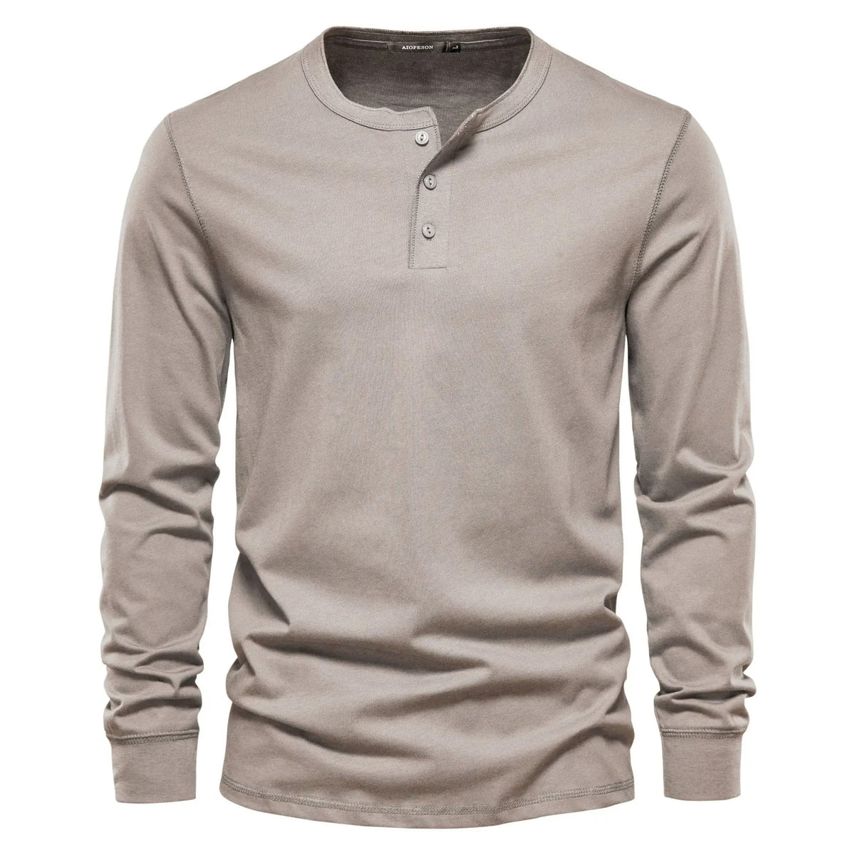 Organic Cotton Twill Henley