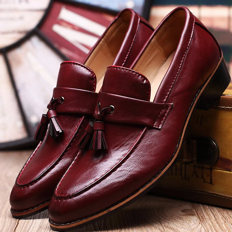 Vivaldo Leather Tassel Loafer