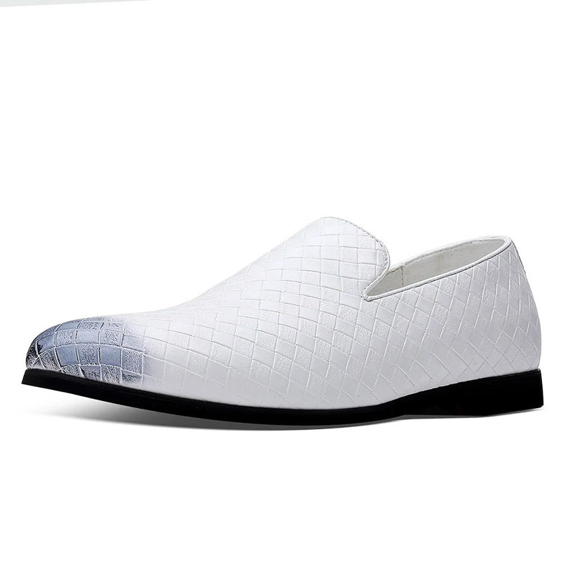 Paulo Woven Leather Loafer