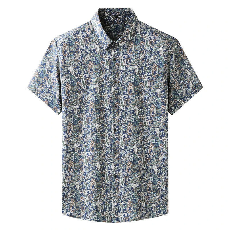 Dan Smith Mokulau Collection - Short Sleeve Button-Up Shirt