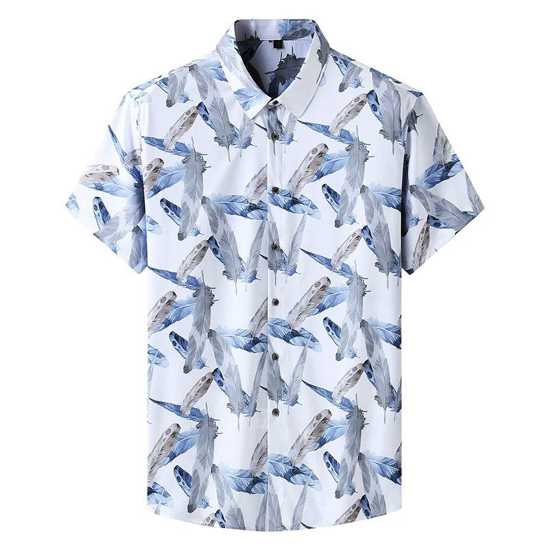 Dan Smith Mokulau Collection - Short Sleeve Button-Up Shirt