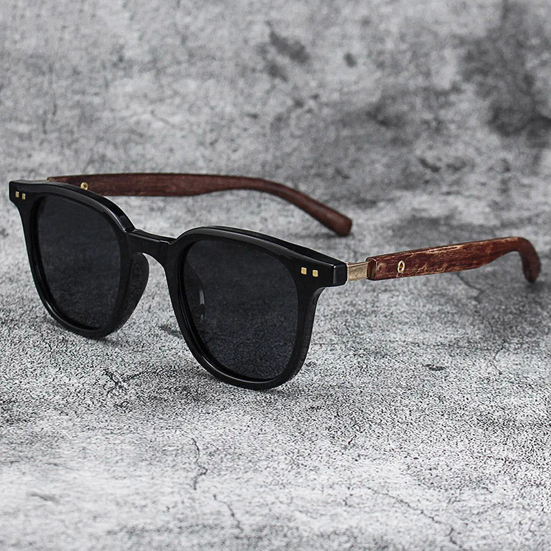 Colton Wood Grain Sunglasses
